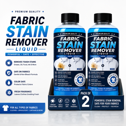 Premium Fabric Stain Remover Liquid – Pack of 2