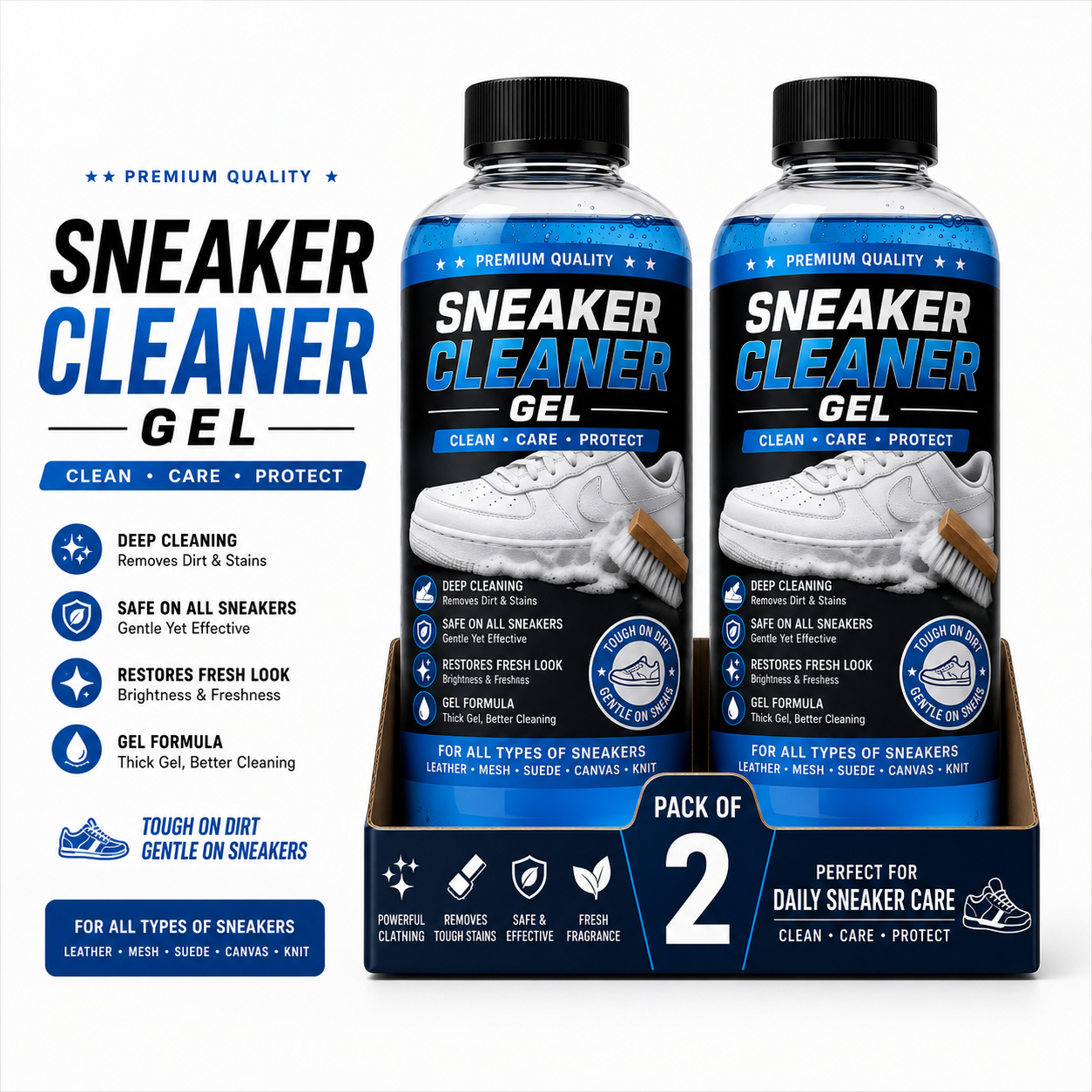 Premium Sneaker Cleaner Gel
