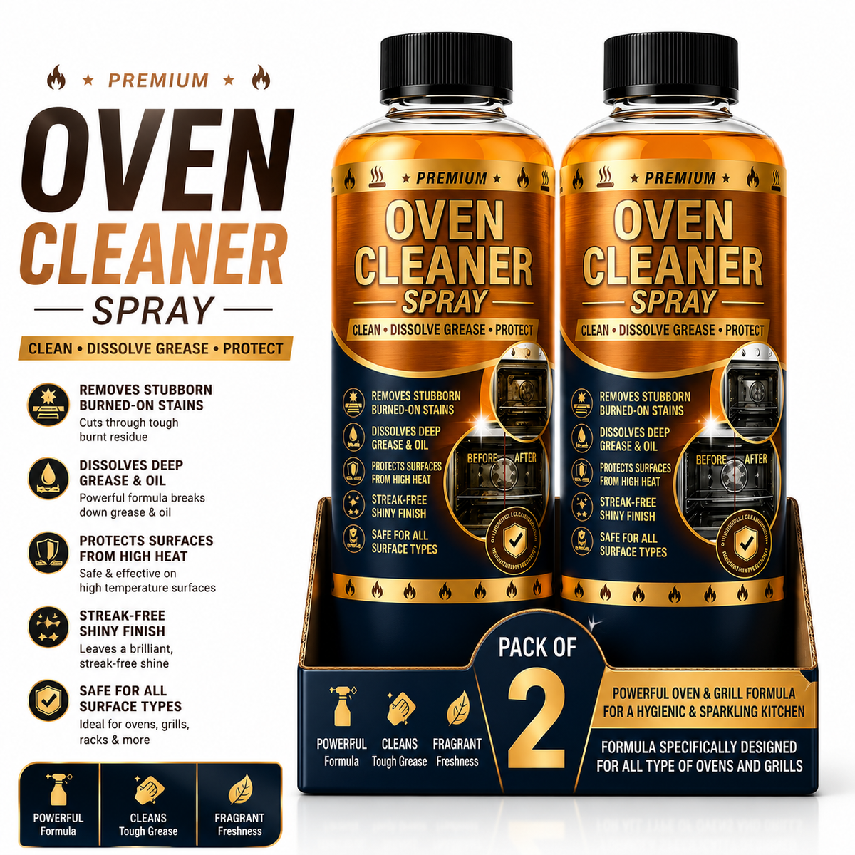 Premium Oven Cleaner Spray