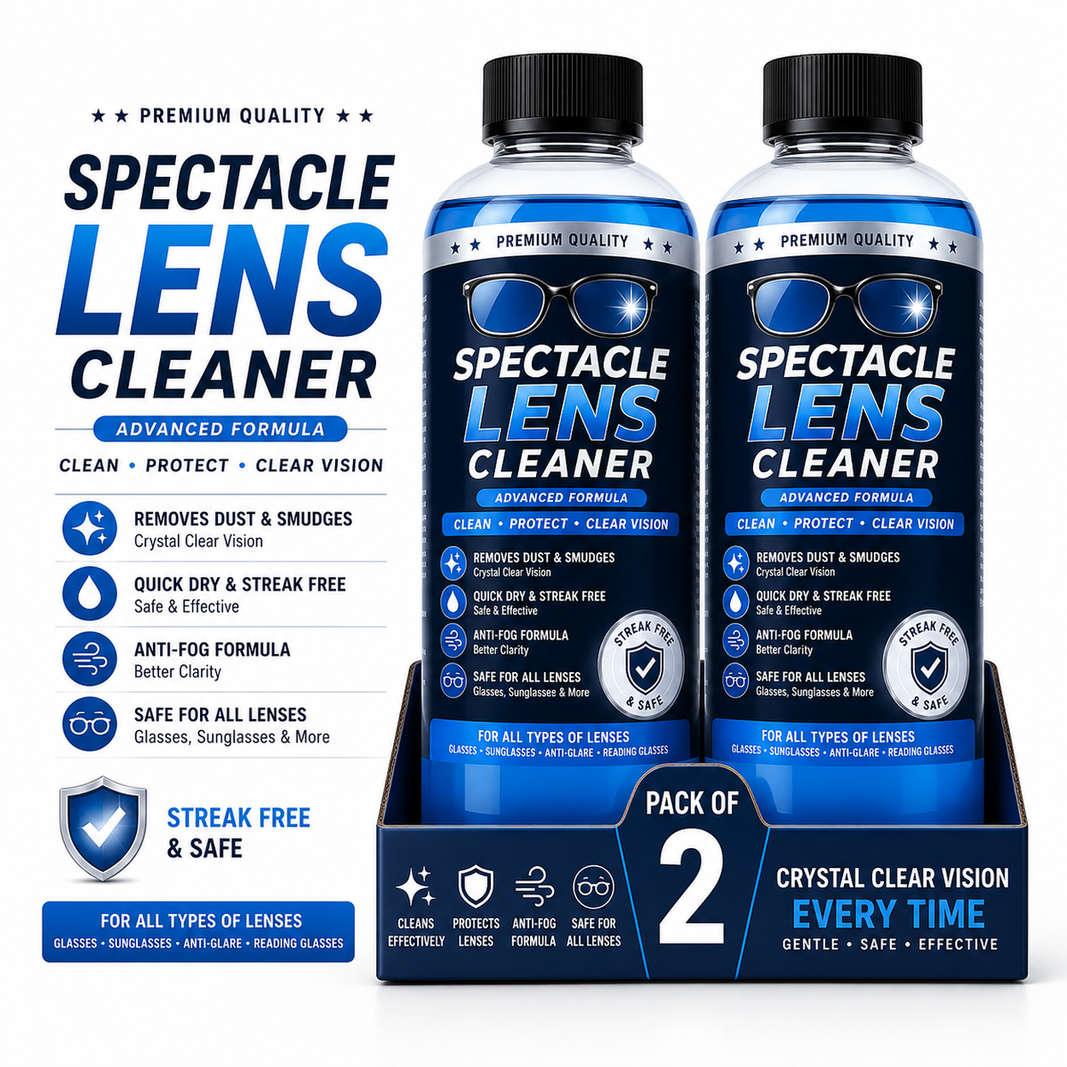 Premium Spectacle Lens Cleaner