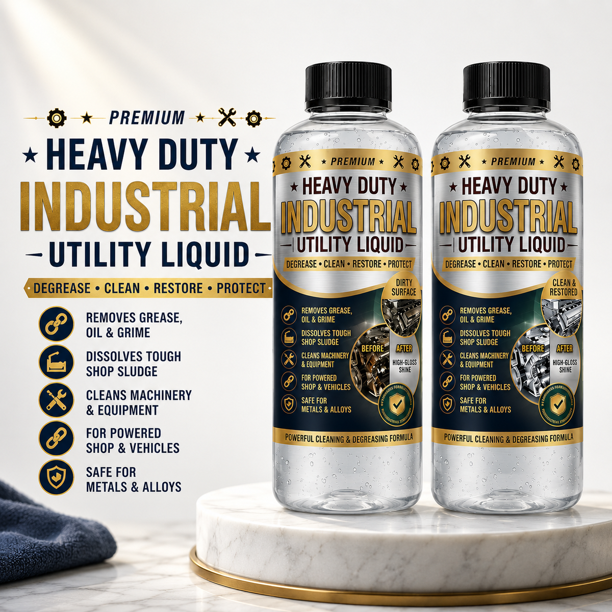 Premium Heavy Duty Industrial Utility Liquid