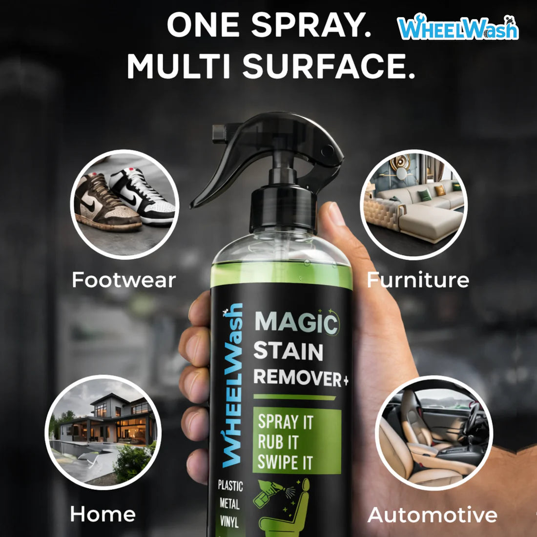Magic Stain Remover - [Multi-Surface Stain Cleaner]
